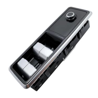 Imagem de Interruptor de controle de janela elétrica principal do lado do motorista dianteiro de substituição – Serve para Land Rover Range Rover Sport & Vogue (2018-2020) – Substitui LR166298