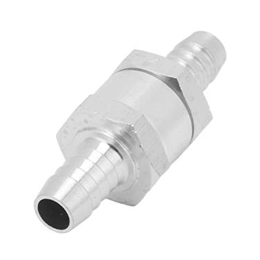 Imagem de POCREATION Válvula de Retenção Unidirecional de Liga de Alumínio Válvula de Combustível Sem Retorno 4 Mm para Linha de Gasolina de óleo a Gasolina, Peça Universal do de Combustível do Motor (10mm)