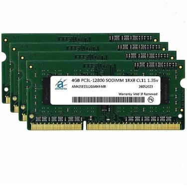 Imagem de Adamanta 16 GB (4 x 4 GB) compatível com Apple Mid 2015 Retina 5k, final de 2014 Retina 5k, final de 2013, final de 2012, meados de 2011 iMac 1Rx8 CL11 1.35v RAM Atualização de memória DDR3/DDR3L