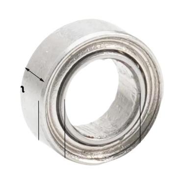 Imagem de Rolamento De Esferas De Canal Profundo 4mm ID 10 Peças MR74ZZ MR84ZZ 6