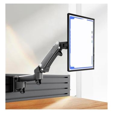 Imagem de BEGWVDJTP Suporte para monitor de computador, suporte de tela, mesa de monitoramento dobrável universal montada na parede Indústria de despacho M150