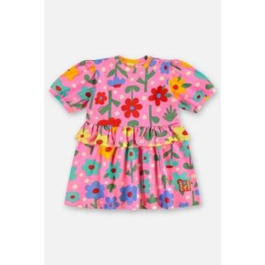 Imagem de Vestido Floral em Cotton para Bebê Up Baby-Feminino