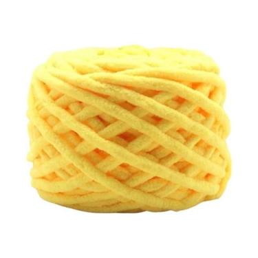 Imagem de Fio De Poliéster Macio E Grosso (2 Peças) Para Tricô Manual, Crochê, C