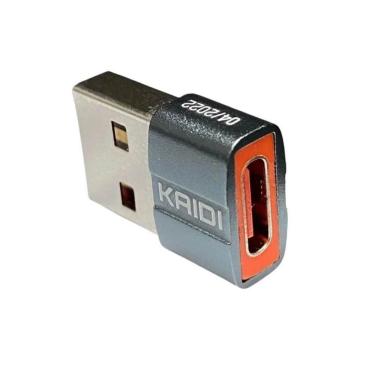 Imagem de Adaptador USB para Tipo C Transmissão Rápida KD-339 Kaidi