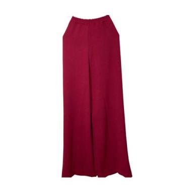 Imagem de Calça Pantalona Duna - Yanni Moda, Vinho, G