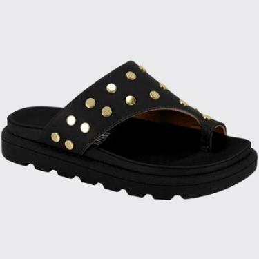 Imagem de Sandália Feminina Papete Slide Dedal Bottons Ouro Vizzano 6510.117.7286-Feminino