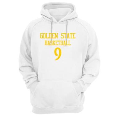 Imagem de Blusa Moletom Capuz Basquete Golden State Basketball núm 9 - Loja Clic