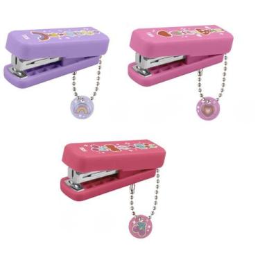 Imagem de Grampeador Mini para 20 Folhas TRIS MUNCH 3 Modelos Display com 12 - S