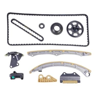 Imagem de CYCWER Kit de corrente de distribuição de motor K24Z1 K24A1 serve para Honda Accord CR-V Element 2002-2009, serve para Honda EX LX SE 2.4L DOHC códigos de motor K24A1, K24A4, K24A8, K24Z1