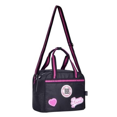 Imagem de Lancheira Térmica Rebecca Bonbon Preto School Girls