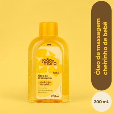 Imagem de Óleo Corporal João e Maria Cheirinho de Bebê Cimed 200ml