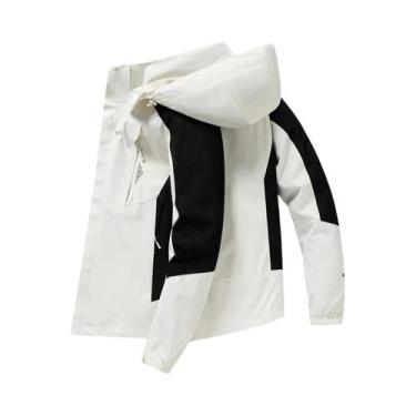Imagem de Jaqueta Corta-vento Masculina Com Capuz Para Primavera E Outono, Roupa
