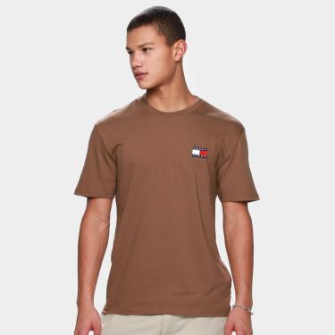 Imagem de Camiseta Tommy Jeans Casual Masculina-Masculino