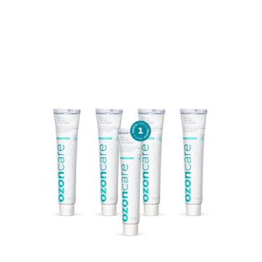 Imagem de Kit 5 Creme Dental Pasta de Dente Ozonizado 90g Pague 4 Leve 5 Sem Flu