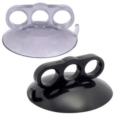 Imagem de Kit 2 Ventosas Garra 3 Dedos PVC 110mm P/ Martelinho De Ouro - H..Plás