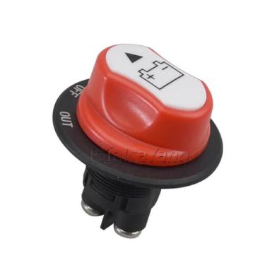 Imagem de Malcayang Interruptor de desligamento de bateria de carro 50 A rotativo 12 V 24 V DC isolador de energia auto motocicleta acessórios para barco interruptor de desconexão de bateria