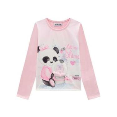 Imagem de Blusa Infantil Manga Longa Em Termoskin Urso Ref 64513-Feminino