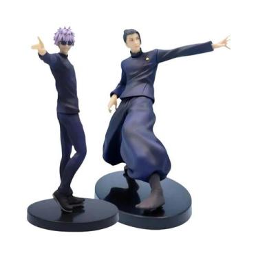 Imagem de Figura De Ação Anime JJK Geto Suguru Fushiguro Toji Gojo Satou Em Pose