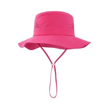 Imagem de Chapéus De Pescador Para Crianças, Proteção UV, Malha Respirável, Verã