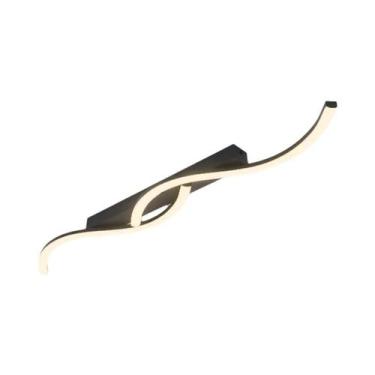 Imagem de Luminária De Teto LED Em Alumínio Preto, Moderna E Minimalista, Para S