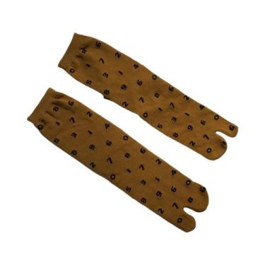 Imagem de Meias Divertidas De Algodão Penteado Com Desenhos Coloridos De Desenho