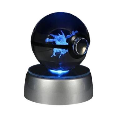 Imagem de Base De Luz LED Para Figuras De Bola De Cristal 3D Pokémon: Butterfree