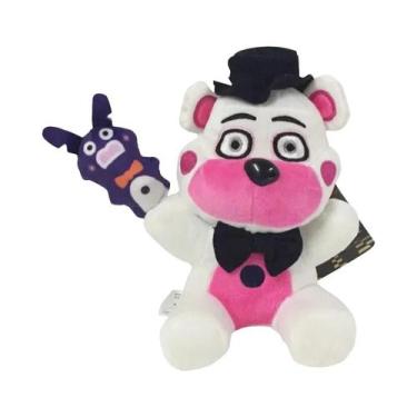 Imagem de Brinquedos De Pelúcia FNAF De 18cm, Kawaii Freddy, Foxy, Bonnie, Urso 