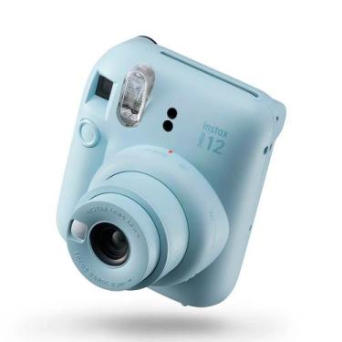 Imagem de Kit Camera Instax Mini 12 com Pack 10 Fotos Bolsa Azul Mer - FUJIFILM,