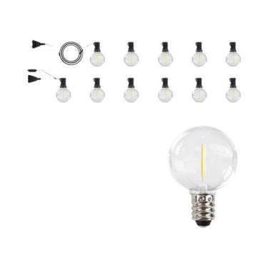 Imagem de Luzes De Cordão De Fadas Em Forma De Globo Para Exterior 8M 24M 30M 36