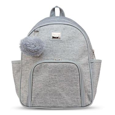 Imagem de Mochila de Maternidade Hug Barcelona Cinza-Unissex