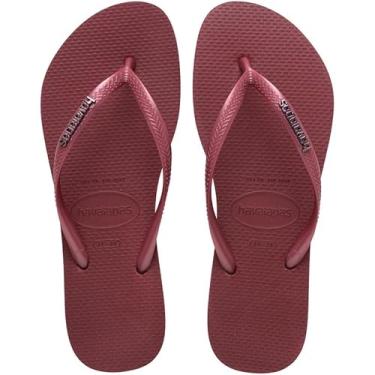 Imagem de Chinelo Feminino Havaianas cor:Amaranto;tamanho:33/34