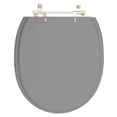 Imagem de Assento Sanitario Village Cinza Vip Para Vaso Deca