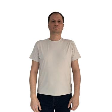 Imagem de Camiseta Sallo Slim Manga Curta Bege 1157 - Bege P-Masculino