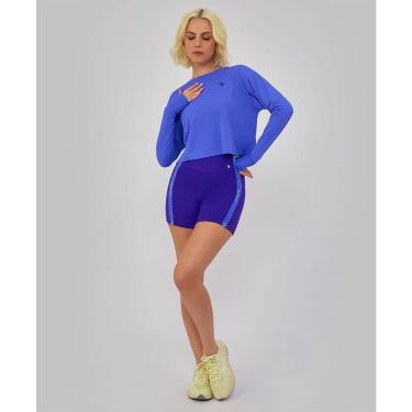 Imagem de Cropped Alto Giro Mlonga Roxo Digital-Feminino