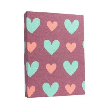 Imagem de Álbum De Fotos 4x6 Com 100 Bolsos, Capa De Linho, Scrapbook DIY Para R