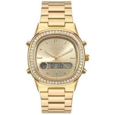 Imagem de Relógio Euro Feminino Ff Sporty Dourado - EUBJ3890ABA/4D-Feminino