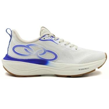Imagem de Tênis Olympikus Pride 4 Unissex, Branco, Azul, 44