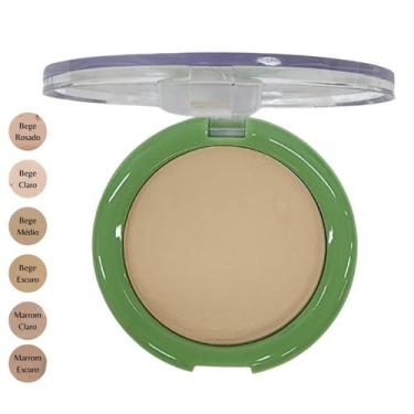 Imagem de Pó Compacto Claro Rosado com FPS 15 Shine Colors Abelha Rainha 10g