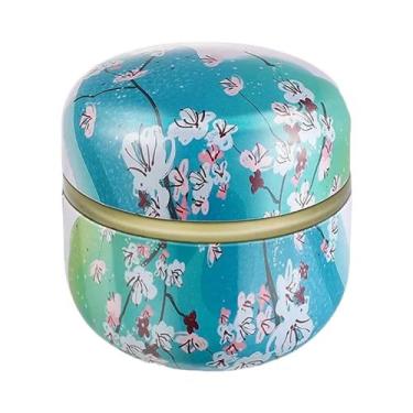 Imagem de Estojo De Pó Corporal Para Adultos Com Puff, Recipiente Para Chá, Reci