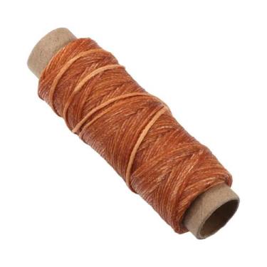 Imagem de Fio De Poliéster Encerado Plano 150D De 1mm E 50 Jardas Para Artesanat