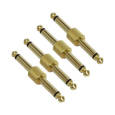 Imagem de Conector De Pedal De Guitarra De 6,3mm 1/4 Polegada Tipo Z, Pacote Com