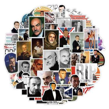 Imagem de Adesivo Anime Sean Connery Vinyl Cartoon 50 unidades à prova d'água - 