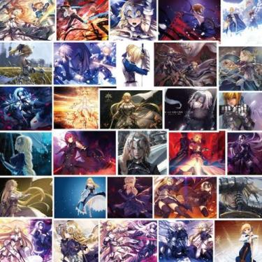 Imagem de Adesivos Fate Cartoon impermeáveis para Car Cup Phone x30 - yiweisai
