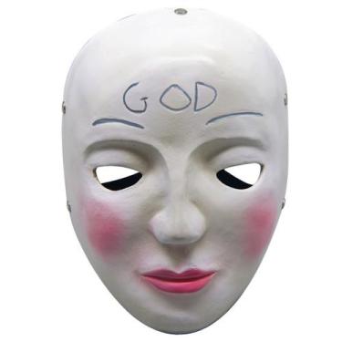 Imagem de Máscara Cosplay Purgess Halloween Carnival Easter Resin 323g - yiweisa