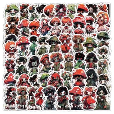Imagem de Adesivos Zombies Fungus Invasions, vinil impermeável, 60 unidades - yi