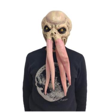 Imagem de Máscara de cosplay Baldurs Gates Octopus Halloween Latex 300g - yiweis