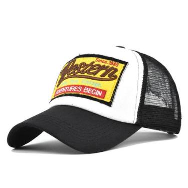 Imagem de Boné de beisebol Westerns Anime Snapback Hat algodão preto - yiweisai