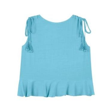 Imagem de Blusa Com Babado E Amarração Nos Ombros-Feminino