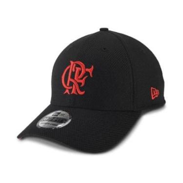 Imagem de BONE NEW ERA 39THIRTY FLAMENGO CRF FUTEBOL PRETO-Masculino