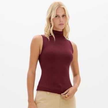 Imagem de Blusa Lança Perfume Canelada Gola Alta Feminino-Feminino